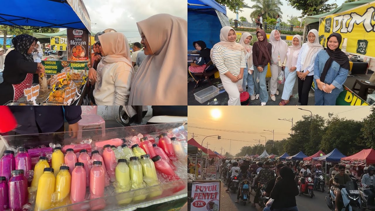 BAIYOHH GOLEK TAKJIL NING ALUN2 CARUBAN KOK OPO AE ENEK KOYOK LAUTAN MANUSIA GESS 🥰🥳💃🏻✨