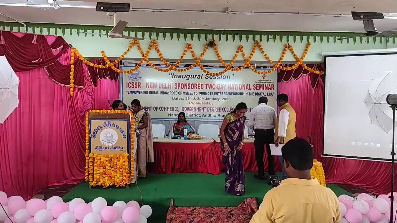 Dr. M Buchaiah's broadcast