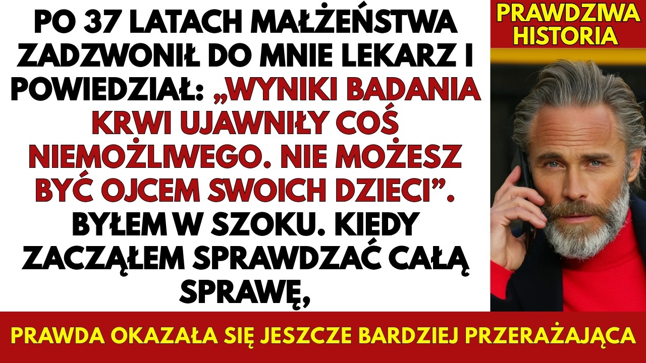 Po 37 Latach Małżeństwa Zadzwonił Lekarz — „Badanie Krwi Ujawniło Coś Niemożliwego”