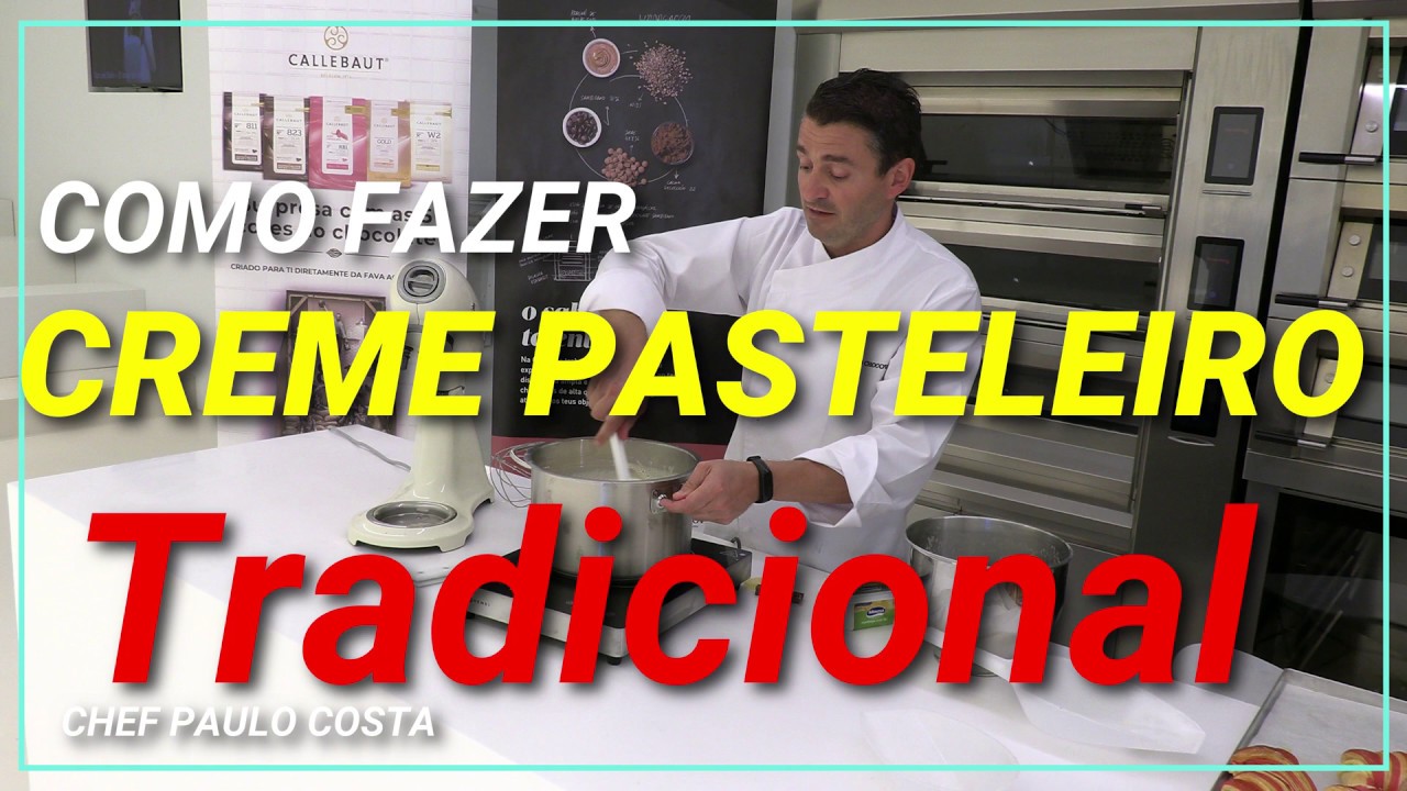 Como Fazer Creme pasteleiro tradicional