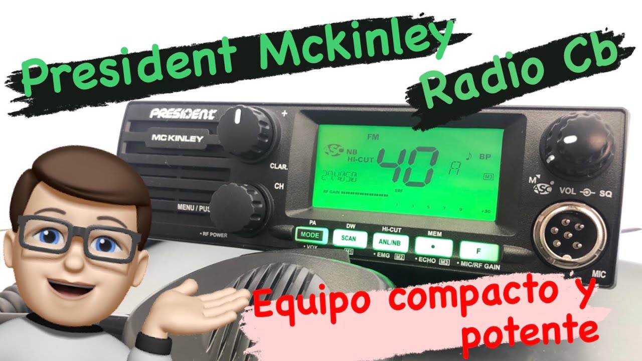 PRESIDENT MCKINLEY CB radio | Puesta en marcha | Review y funcionamiento | Modification