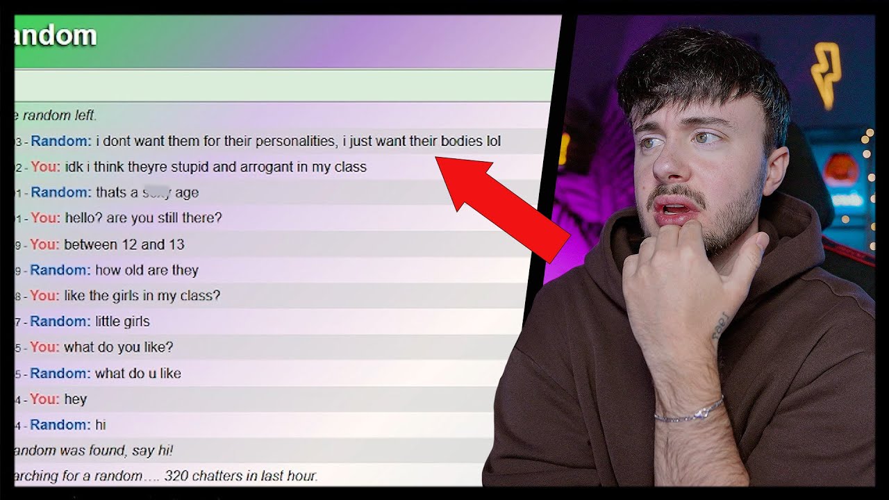 Ich gebe mich als 13 j&auml;hriger Junge im Darknet Chatroom aus! Soziales Experiment! (Schockierend)