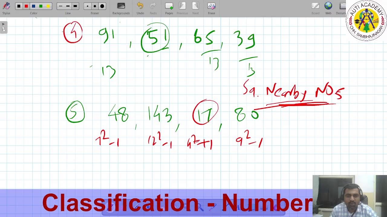 Classification - Number & Alphabets