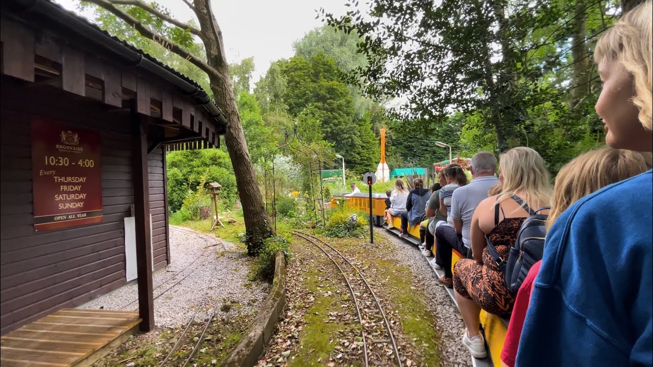 A gentle journey around the Brookside Miniature Railway in Poynton