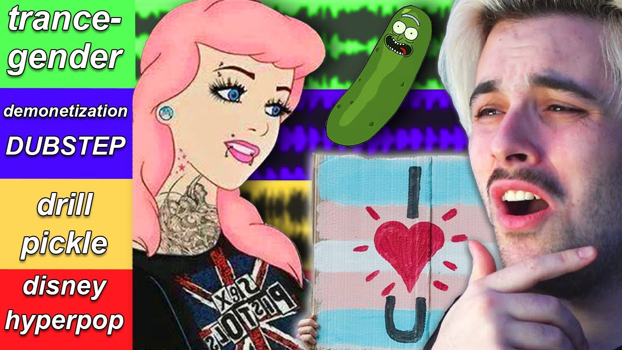 I Produced Fake Genres (Trance Gender, Disney Hyperpop, Drill Pickle, Demonetized Dubstep)