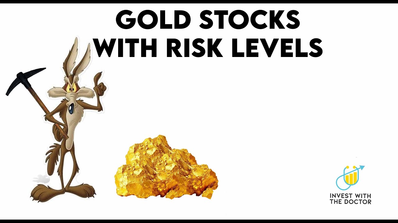Gold stocks with risk levels