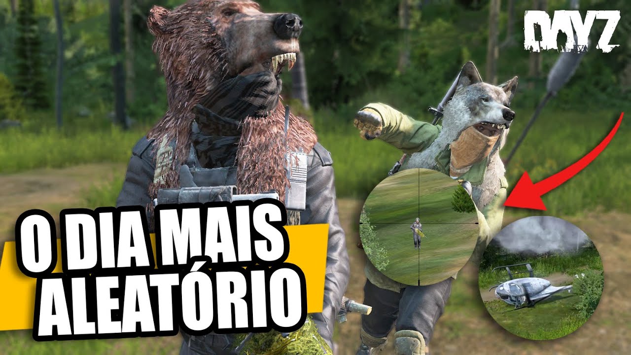 O DIA MAIS ALEATÓRIO NO SUL DE LIVÔNIA - DayZ