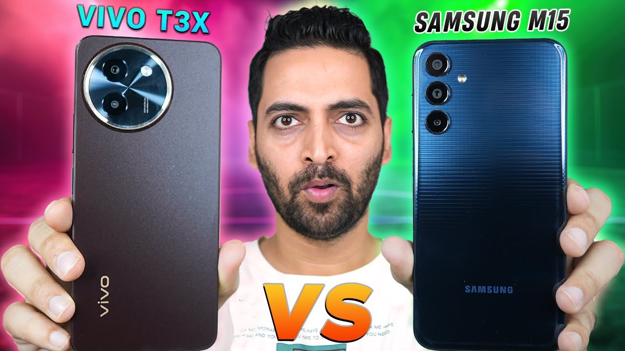 Vivo T3X 5G Vs Samsung Galaxy M15 5G Full Comparison - Battle Of The Budget !