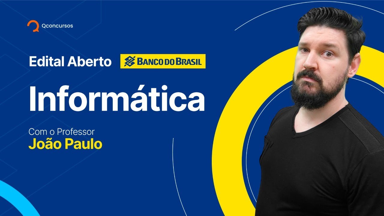 Concurso do Banco do Brasil: Informática - Microsoft Excel #aovivo