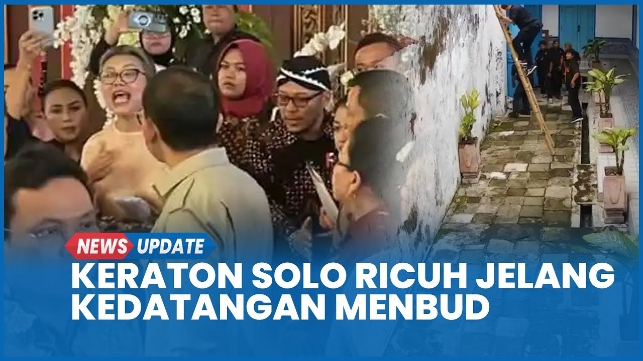 Keraton Solo Ricuh, Keributan Pecah Jelang Kedatangan Menbud Fadli Zon Serahkan SK