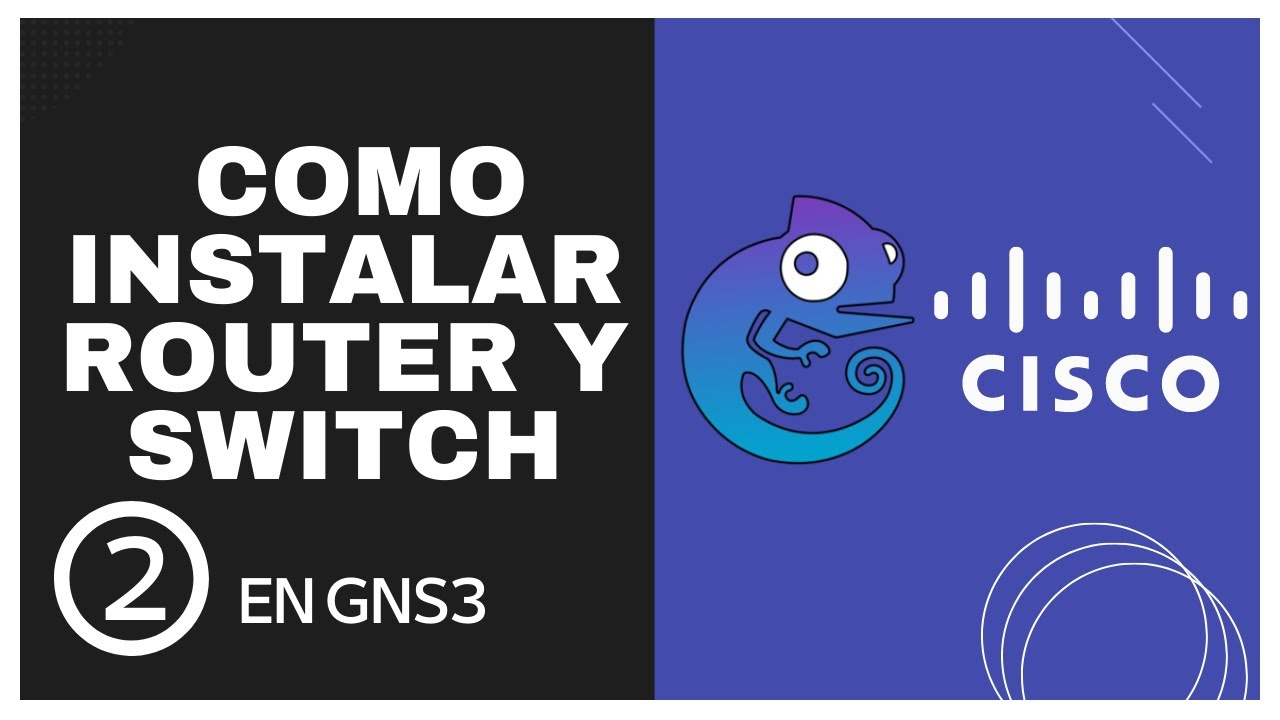 ✅ Como Instalar Routers y Switch Cisco en GNS3 - paso a paso