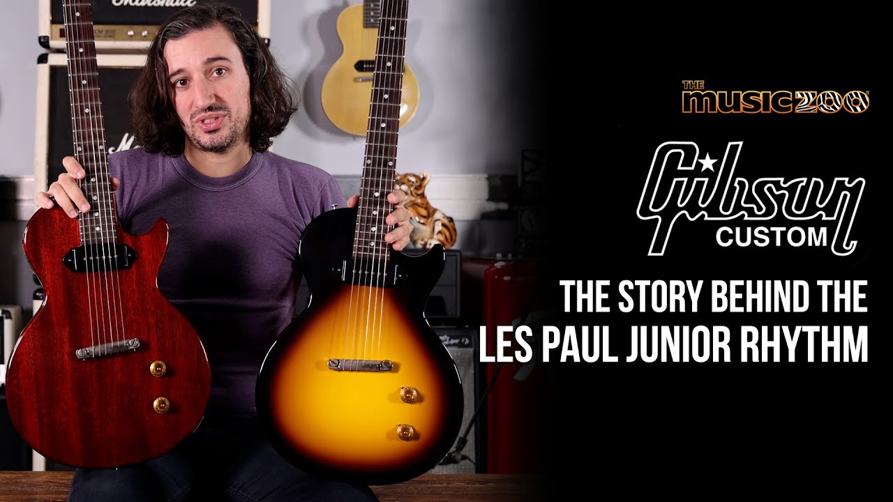A Neck Pickup-Only Les Paul Junior? The Story Behind The Gibson Custom Shop Les Paul Junior Rhythm!