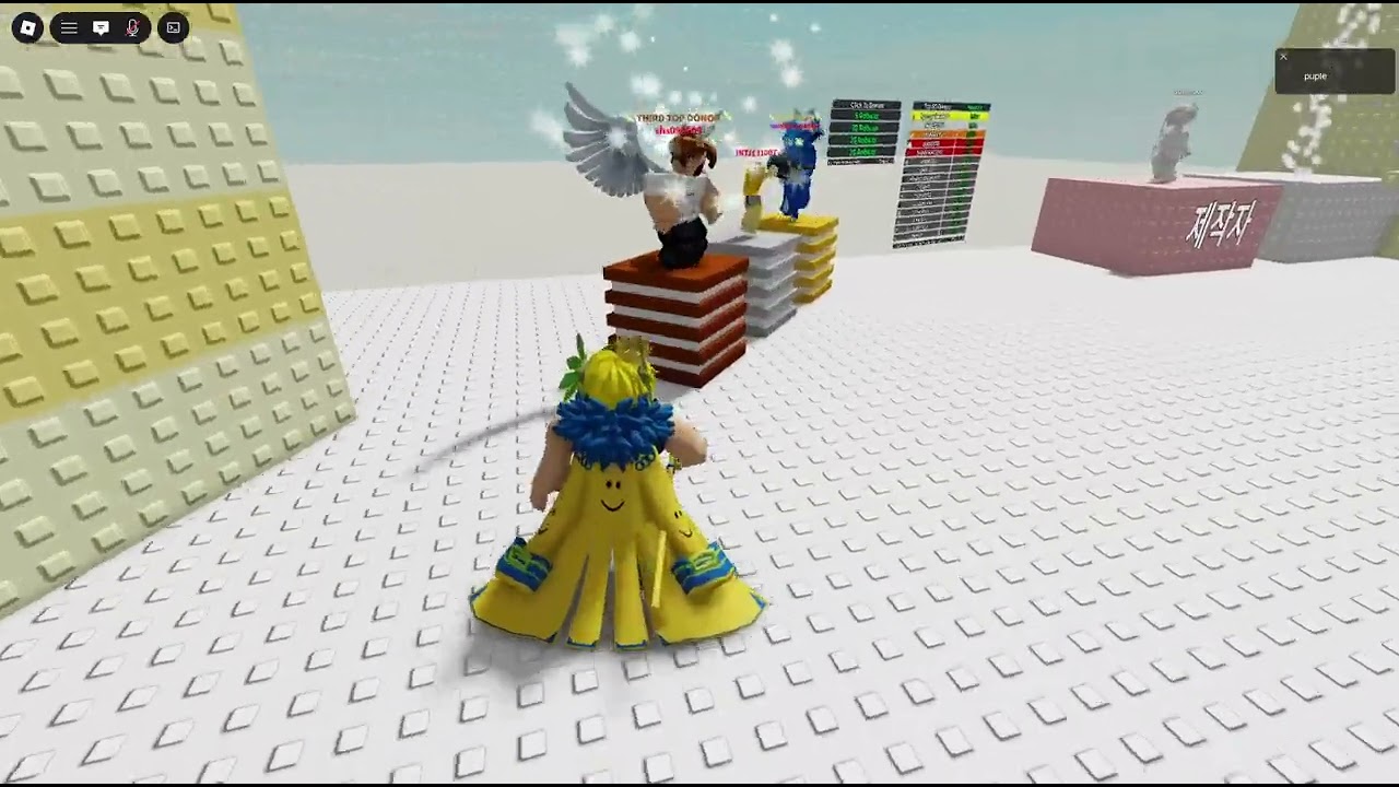 로블록스 회오리 타워 깨려다 빡종한 영상