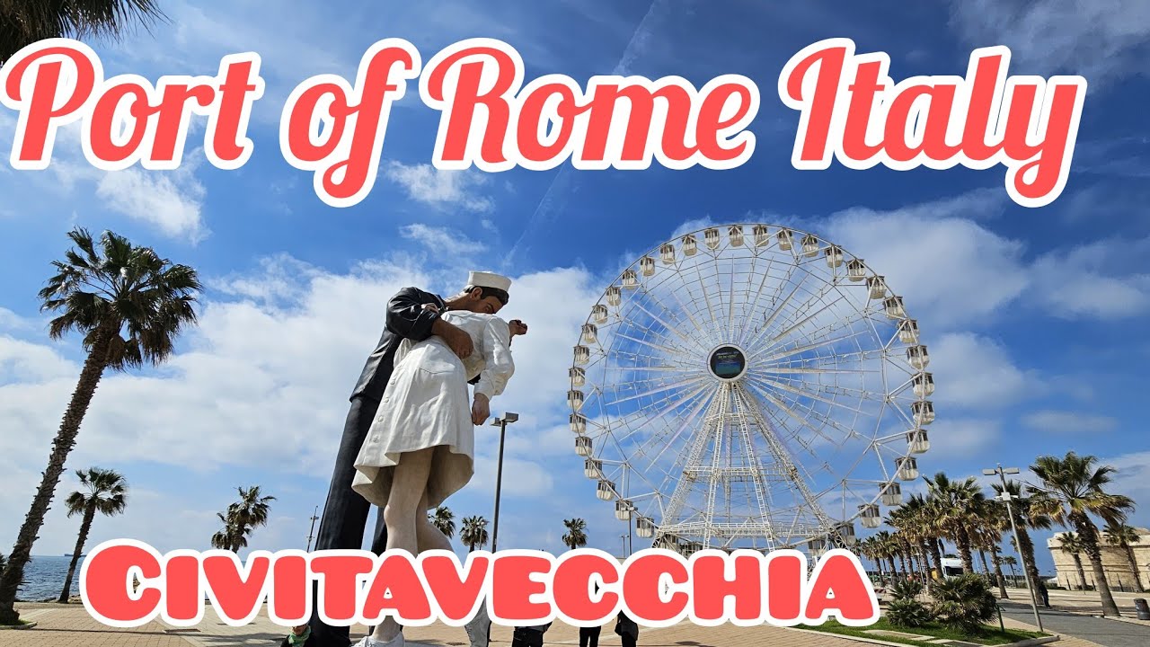 Civitavecchia Italy/Cruise Port Of Rome#italy #walkingtour #explore
