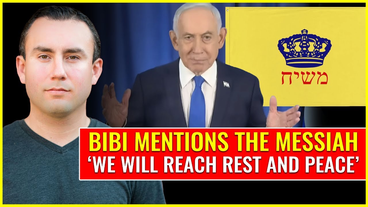 Netanyahu mentions THE MESSIAH! 