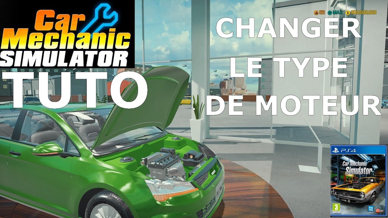 [Fr-Ps4] Car Mechanic Tuto Changer Le Type De Moteur