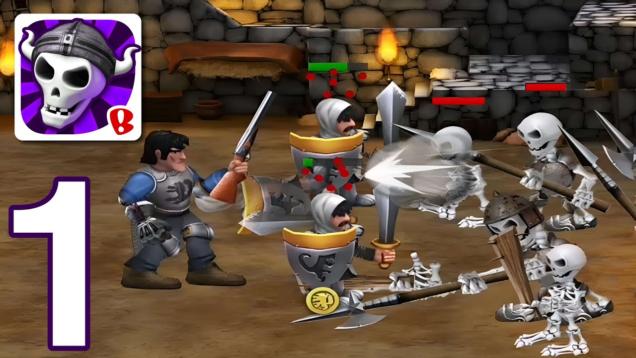 Army of Darkness Defense - Gameplay Walkthrough Part 1 - Waves 1-5 (iOS, Android)