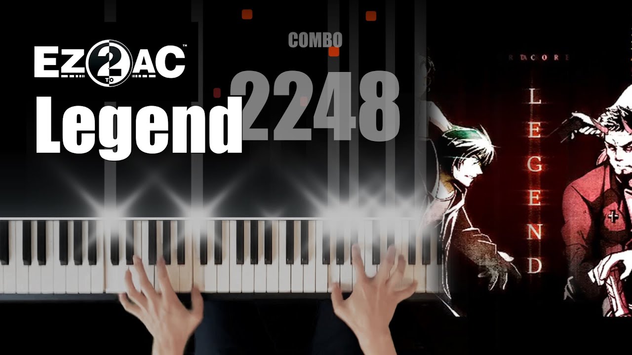 (11) EZ2AC Legend - Lunatic Sounds piano cover