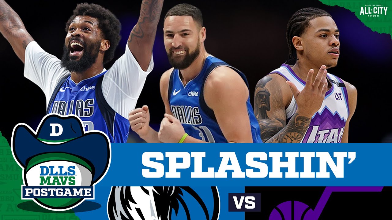 Klay Thompson ERUPTS In Dallas Mavericks Win Vs. Utah Jazz | DLLS MAVS POSTGAME