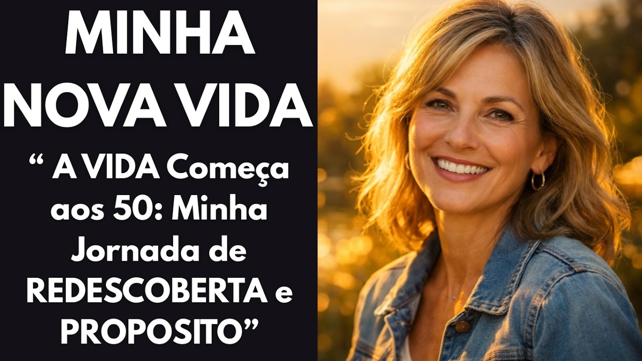 Pensei que era o fim. Aos 50, descobri que era só o começo.