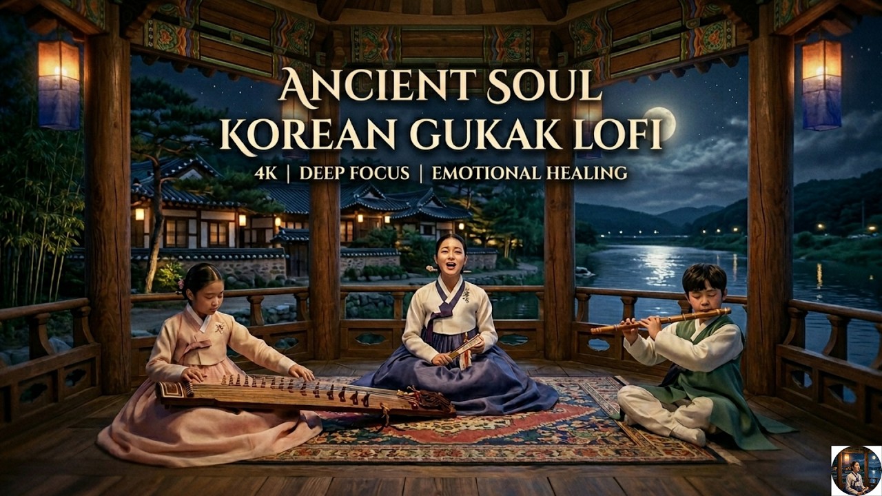Ancient Korean Gukak Lofi 🏯 Deep Focus, Meditation, Healing K-Zen
