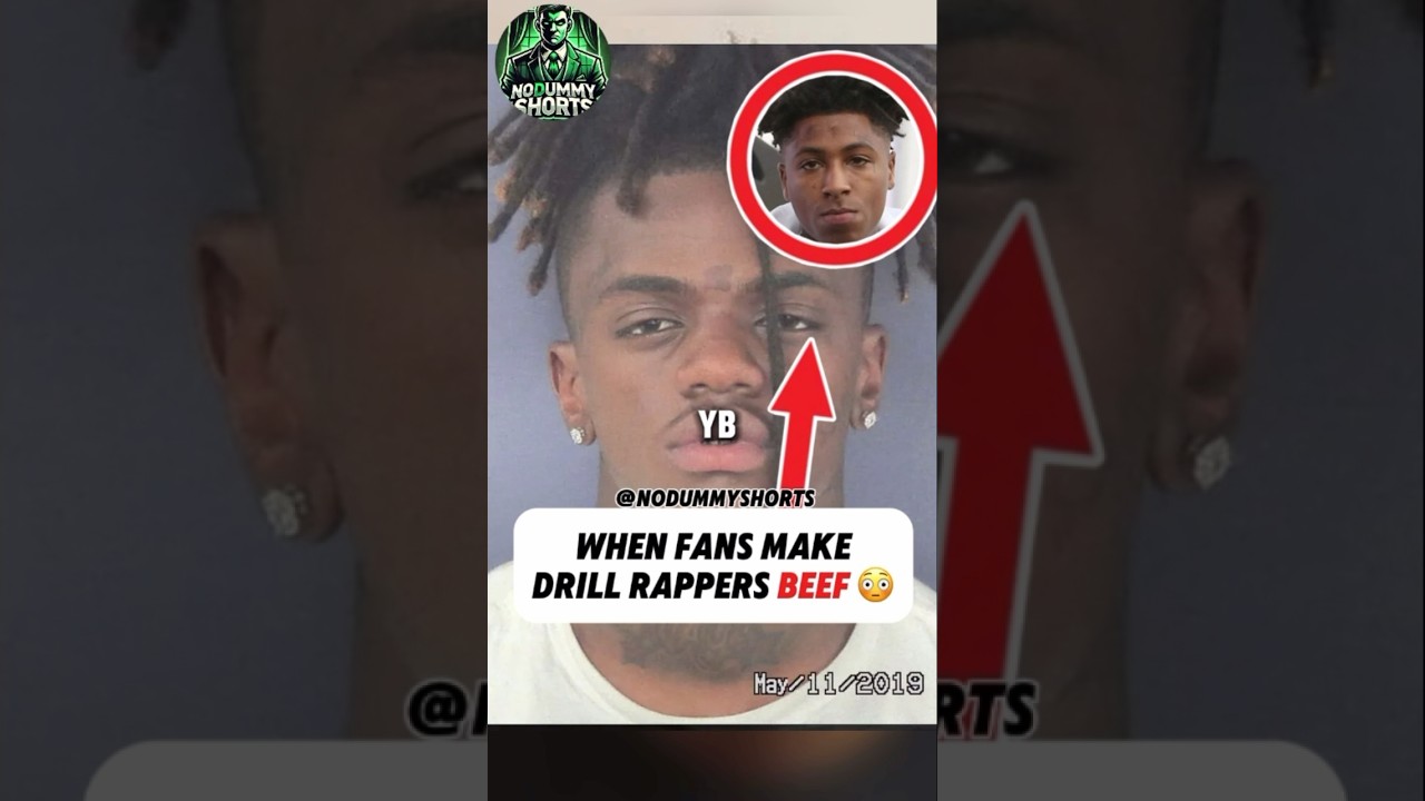 When Fans Make Drill Rappers Beef #nbayoungboy #drill