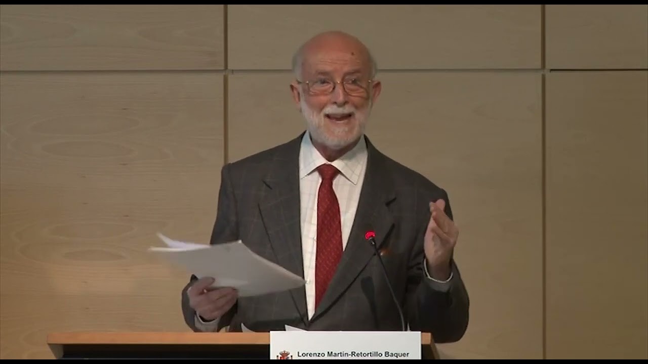 Conferencia de Lorenzo Martín Retortillo Baquer
