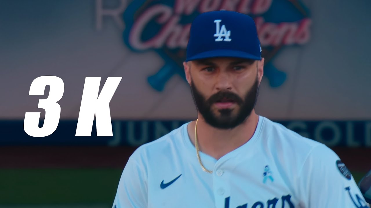 Tanner Scott Strikes Out the Side in 9th to Close the Game vs Giants