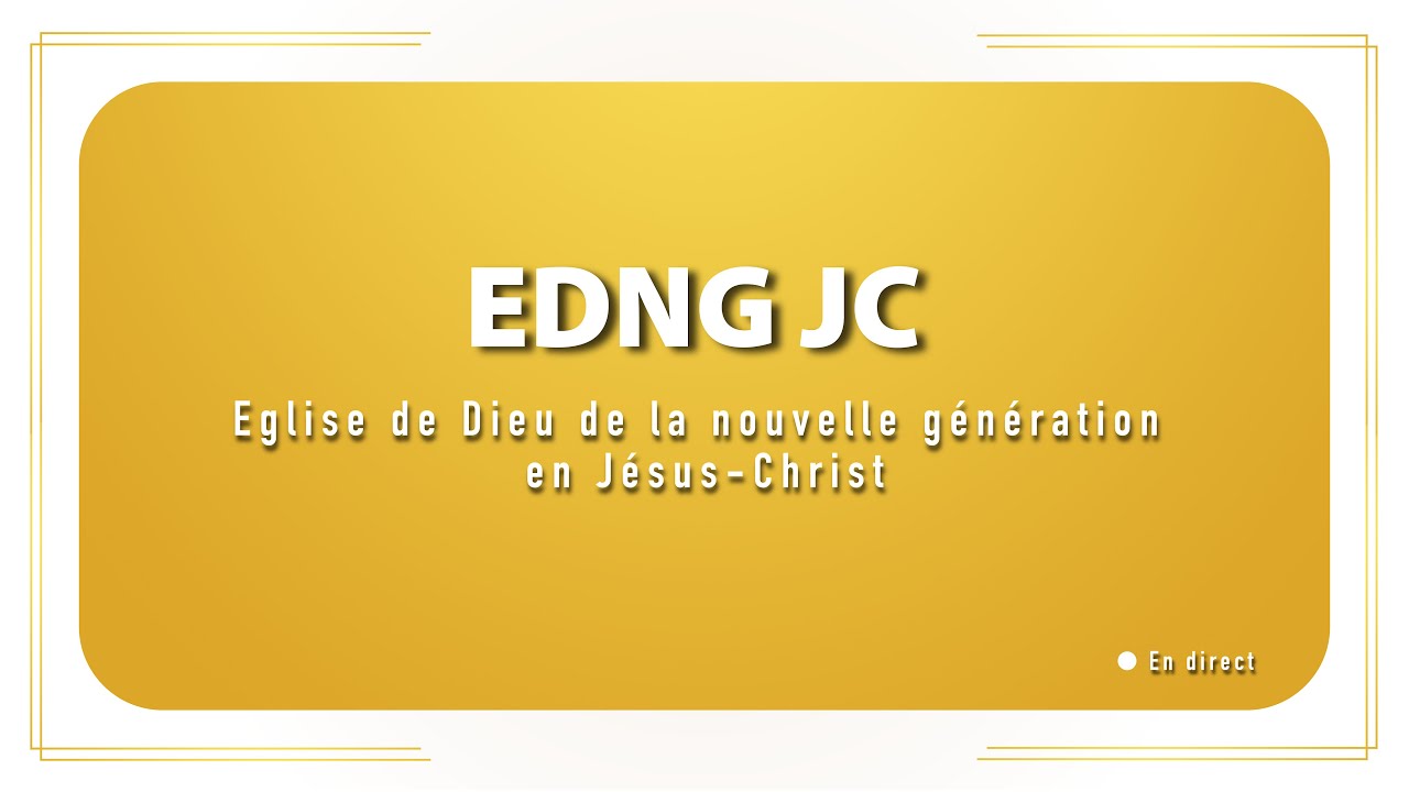 Service Dominical/ Dimanche 25 Janvier 2026