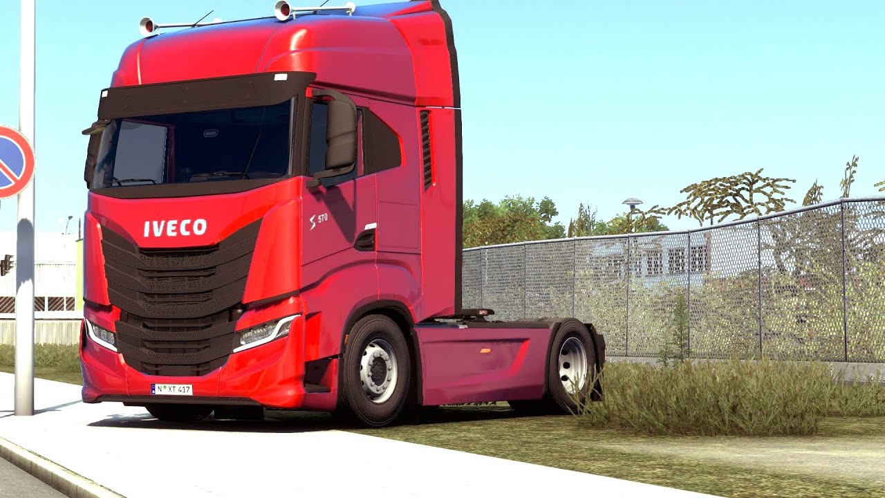 ETS 2 - Iveco S-Way Transporting Gummy Bears from Venice