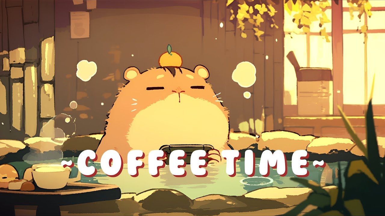 Capybara Music Lab - Chill Study Music Mix ~ Quiet Moments ~ 🦫 🎵 ✨