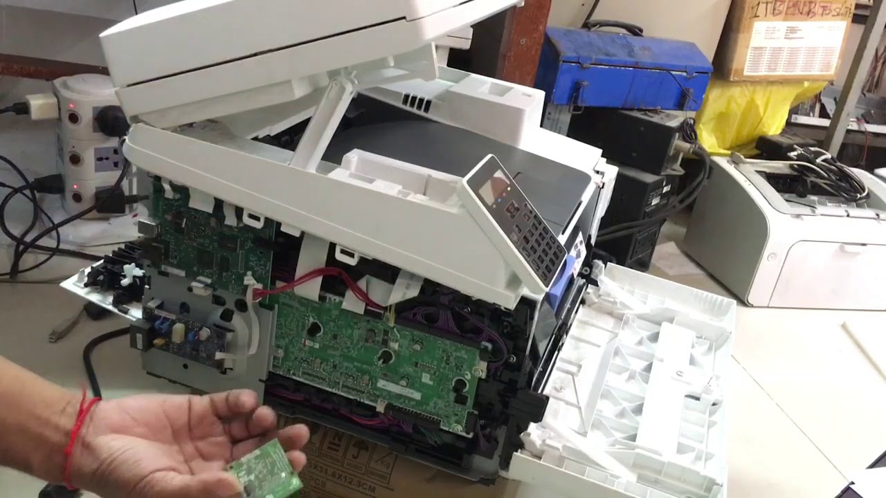 HP Color Laser Jet Pro MFP M181fw Cannot print repair  01