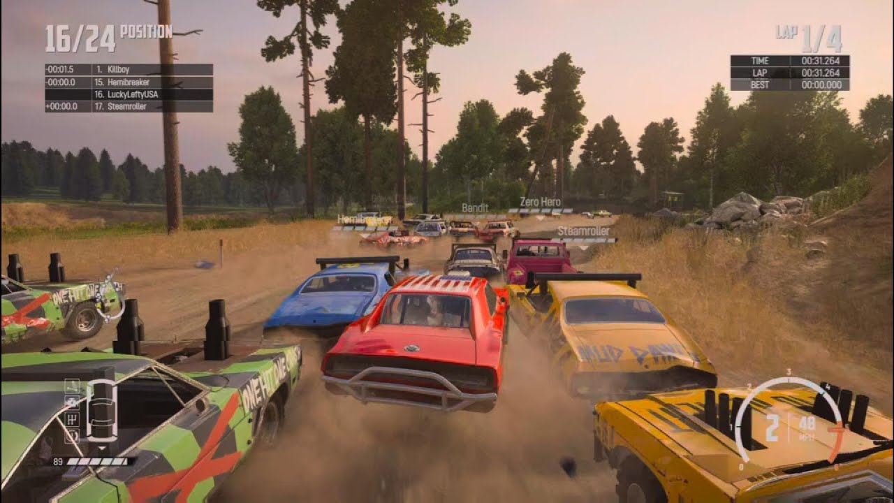 Wreckfest - 2 Races and Carnage