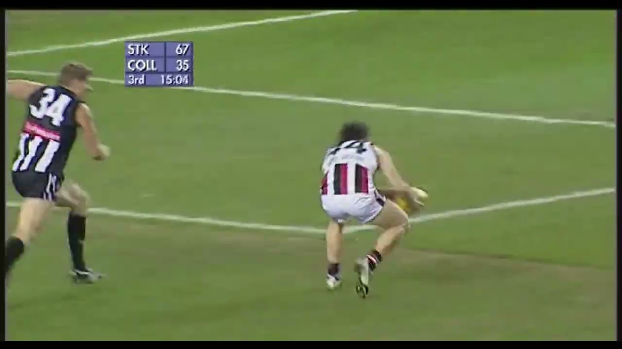 St Kilda Saints FC: 2004 AFL Premiership Highlights. Round 8, St Kilda v Collingwood, Docklands.