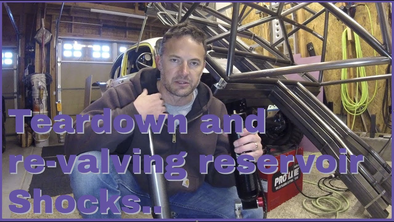 Разборка и замена клапанов амортизатора Reservoir Shock (заблокировано для бездорожья)