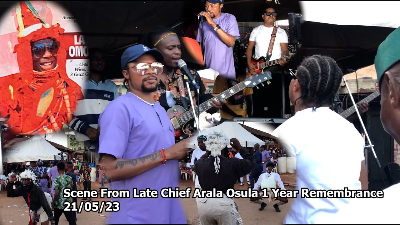 EDO: Scene From Late Chief Arala Osula 1 Year Remembrance In Benin City, Edo State, Nigeria.