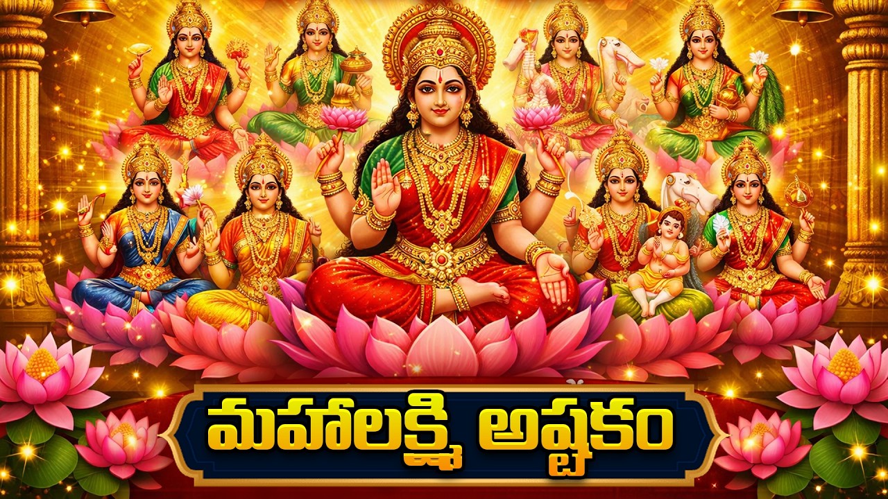 LIVE: అష్టలక్ష్మీ స్తోత్రం | Lakshmi Stotram | Sri Lakshmi Devi Devotional Songs | #sribhaktimantra