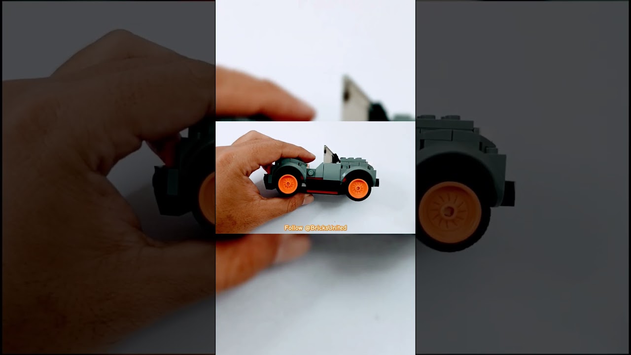 Building a brick car? Instant satisfaction 