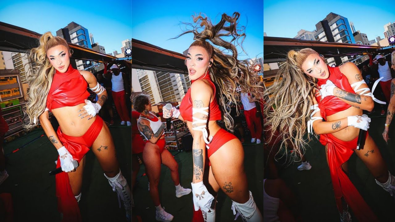 Pabllo Vittar na Parada SP 2023.