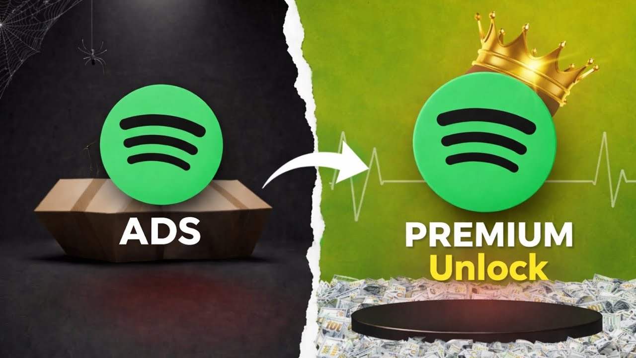Spotify No Ads vs Premium 🔥 Full Unlock Guide