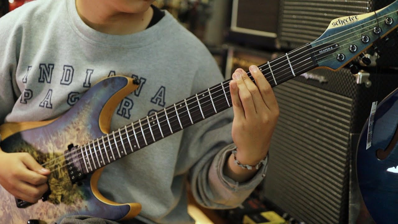Schecter Reaper-6 Demo