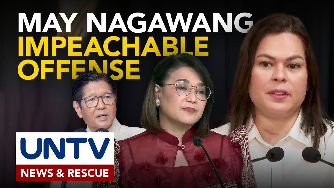 VP Duterte, naniniwalang nakagawa ng impeachable offense si PBBM