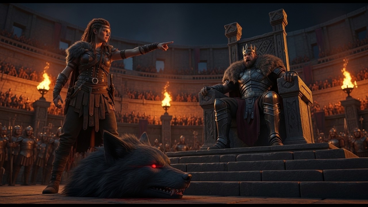 She Dropped the Shadow-Wolf’s Head at the Alpha King’s Feet — And Said, “You’re No Alpha