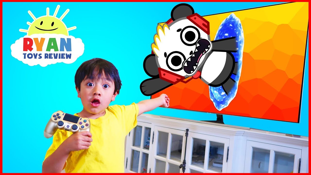 Ryan and Combo Panda jumped into the TV + New Gaming Channel VTubers with Ryan ToysReview