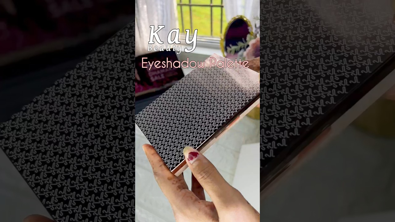 K/\Y Beauty&lsquo;&rsquo;Eyeshadow Palette&rsquo;&rsquo; 🎨#kaybeauty #eyeshadow #makeup #eyemakeup #makeuptutorial #naykaa