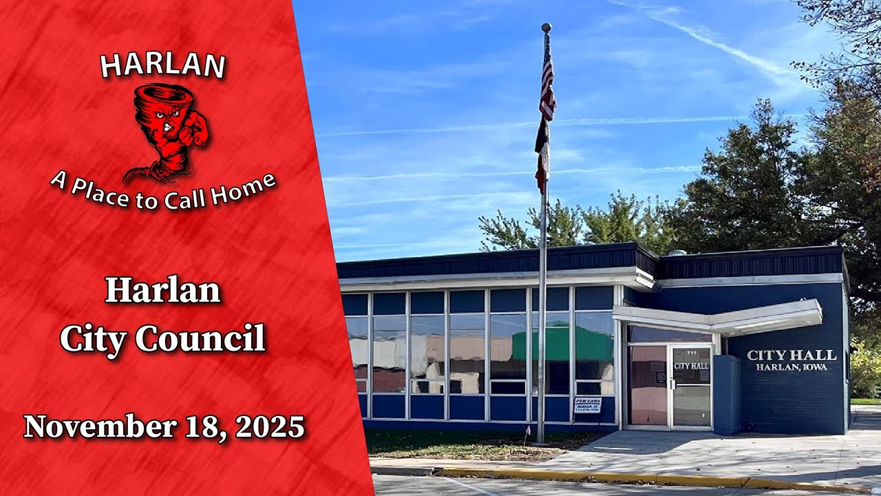 Harlan City Council Meeting - 11/18/25