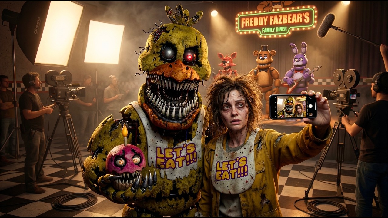 What If Nightmare Five Nights at Freddy’s Happened in Real Life? 🎵 (Nightmare Freddy, Foxy & Bonnie)