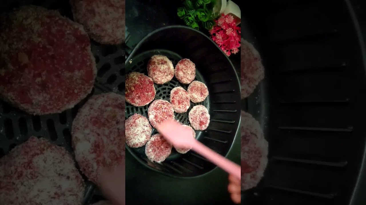 beetroot cutlet in air fryer 