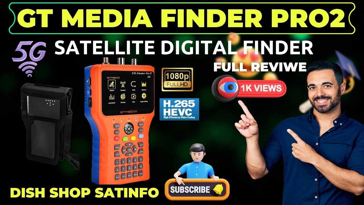 ডিস সিংনাল  দরুন খুব সহজে GTMEDIA V8 FINDER PRO 2 FULL REVIWE 2025