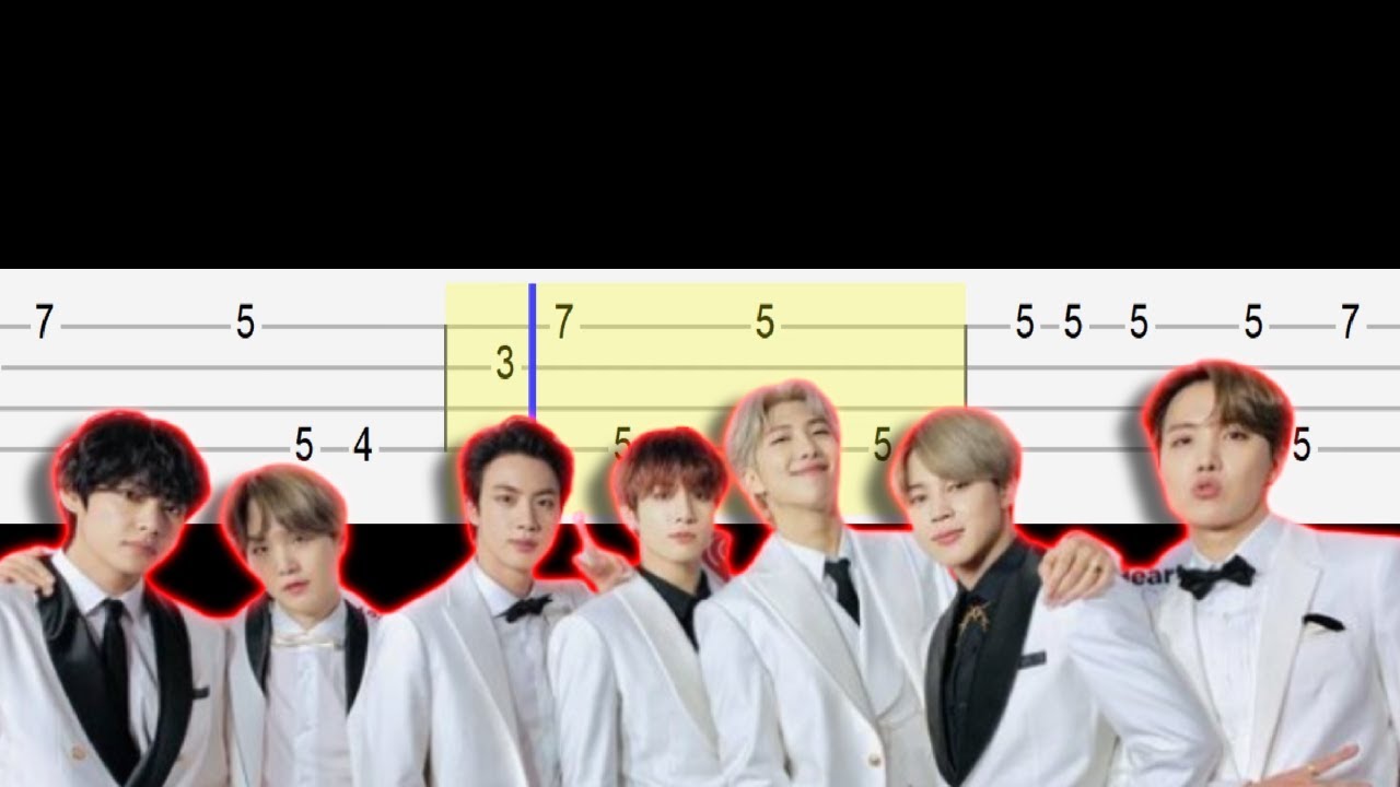 BTS - Dynamite (Easy Ukulele Tabs Tutorial)